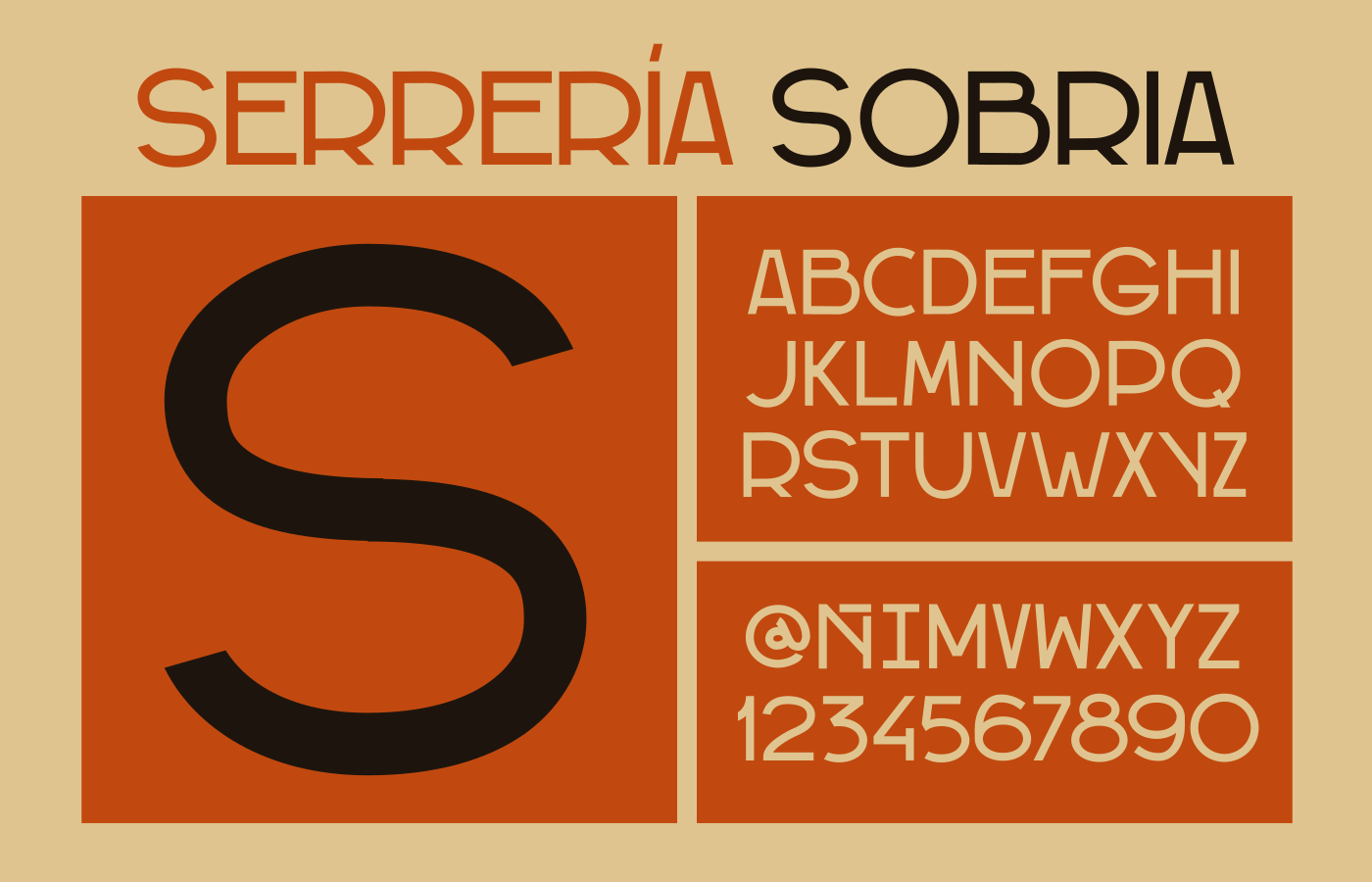 MFI Serrería Sobria specimen