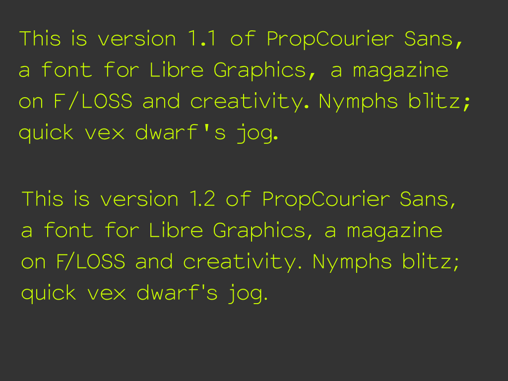 PropCourier 1.1 vs PropCourier 1.2