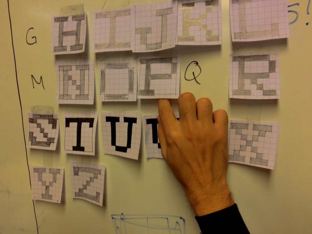 Setting characters Setting characters