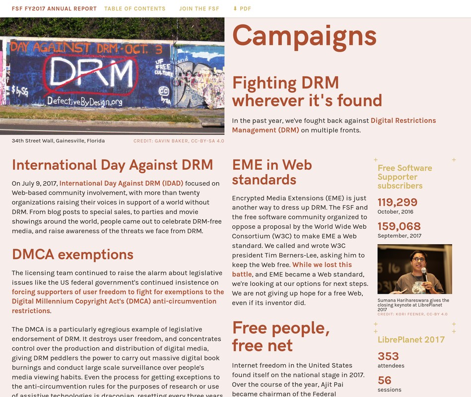 FSF 2017 Annual Report